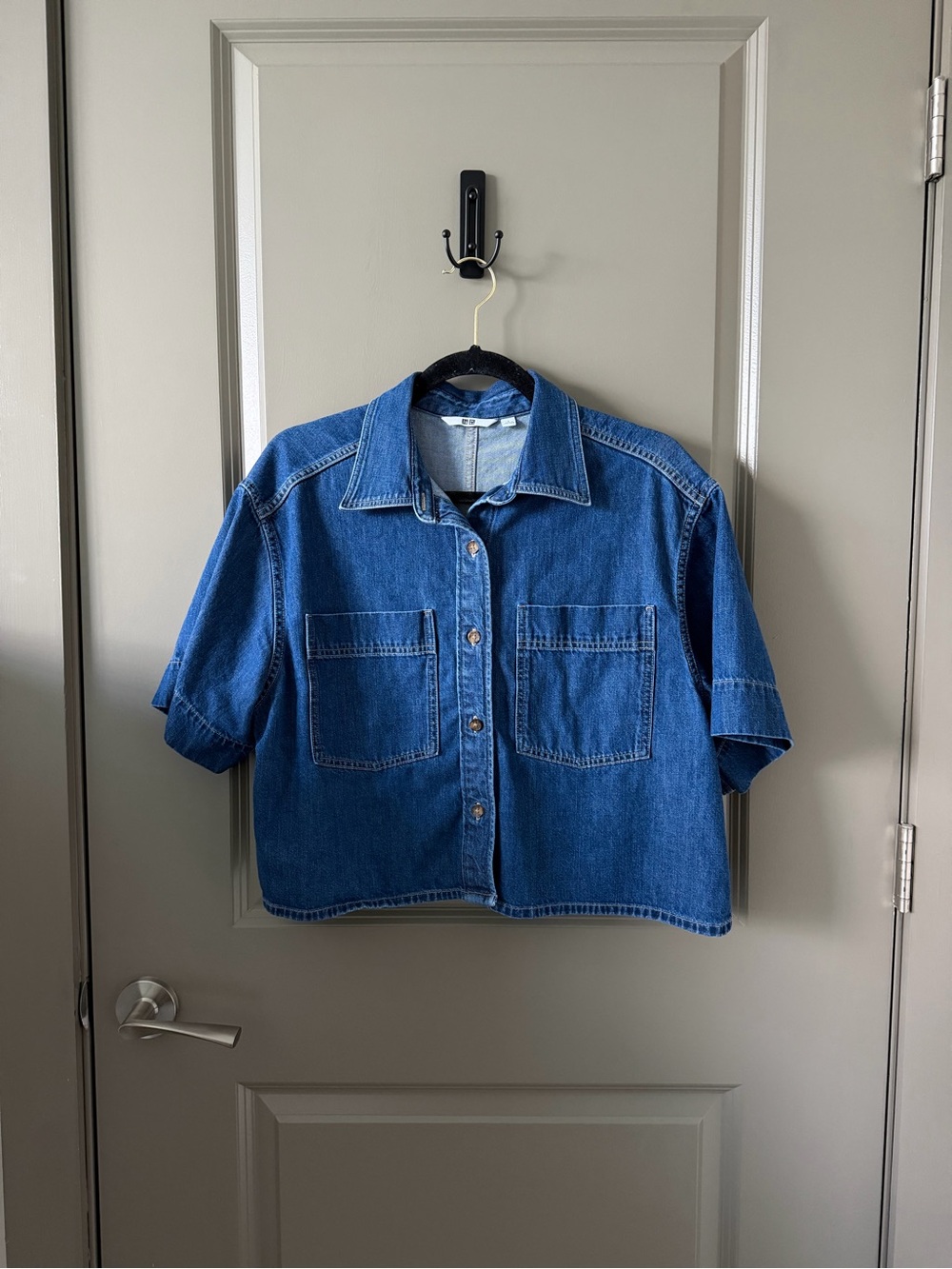 Uniqlo | Denim Shirt Jacket Short Sleeve
